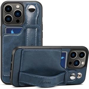 iPhone 14 Pro Wallet Case with Card Holder, Slim Credit Card Slot Holder Case